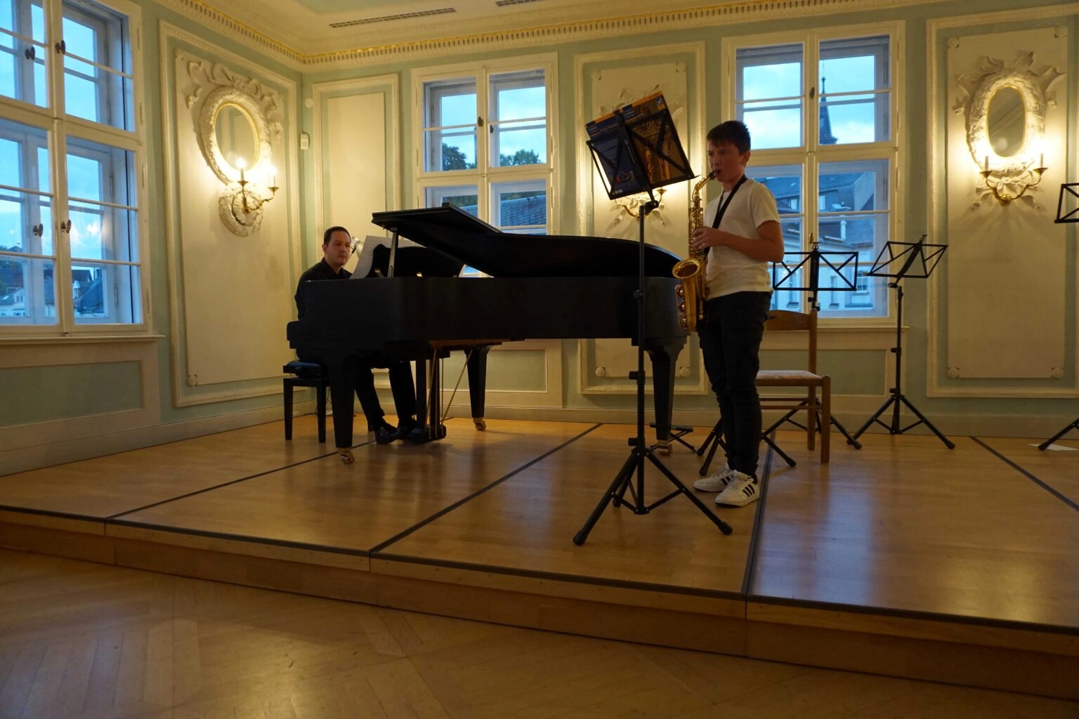 1. Vorspielabend im Neuen Schloss