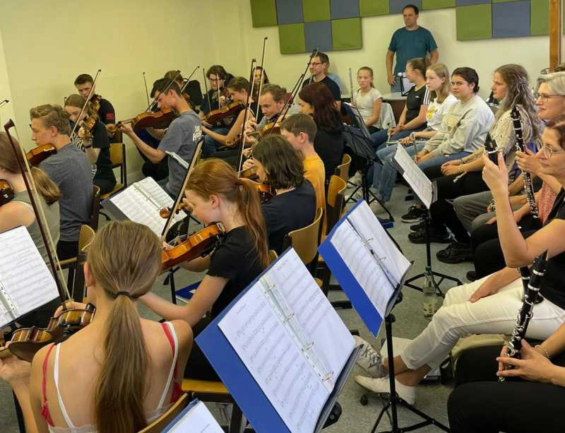 Probentage vor der Revue