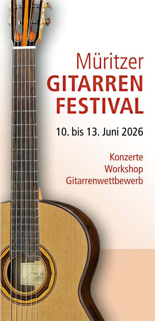 Gitarrenwettbewerb im Rahmen des Müritzer Gitarrenfestivals 2026